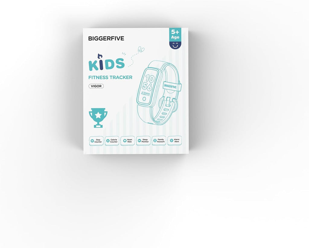 Fitness Tracker Watch for Kids Girls Boys Teens, Activity Tracker, Pedometer, Heart Rate Sleep Monitor, IP68 Waterproof Calorie Step Counter Watch with Alarm Clock, Great Kids Gift