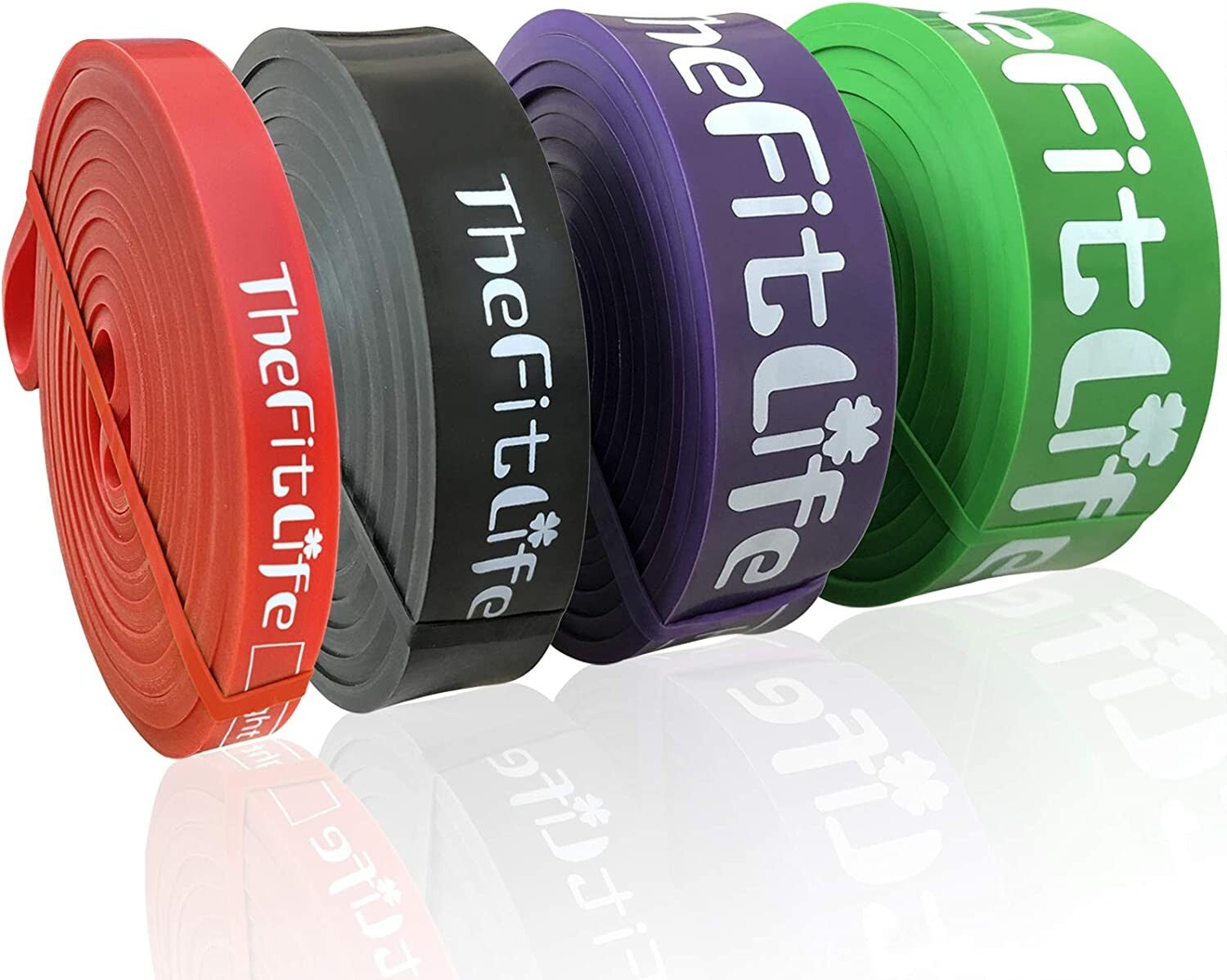 Thefitlife Resistance Pull up Bands - Pull-Up Assist Exercise Bands, Long Workou