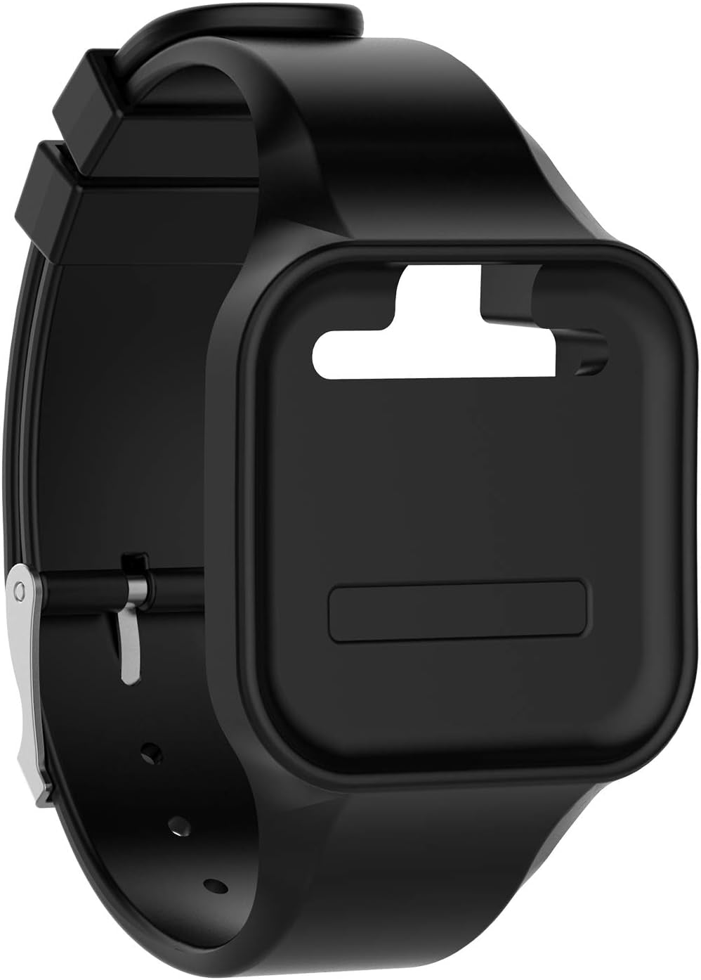 Accessory Wristband Replacement Intended for Voice, Intended for Voice 2, Intended for Voice + Golf GPS Rangefinder, Soft Silicone Strap Band Intended for Voice Golf Watch Series (For Golf Buddy Voice 2/+, Black)