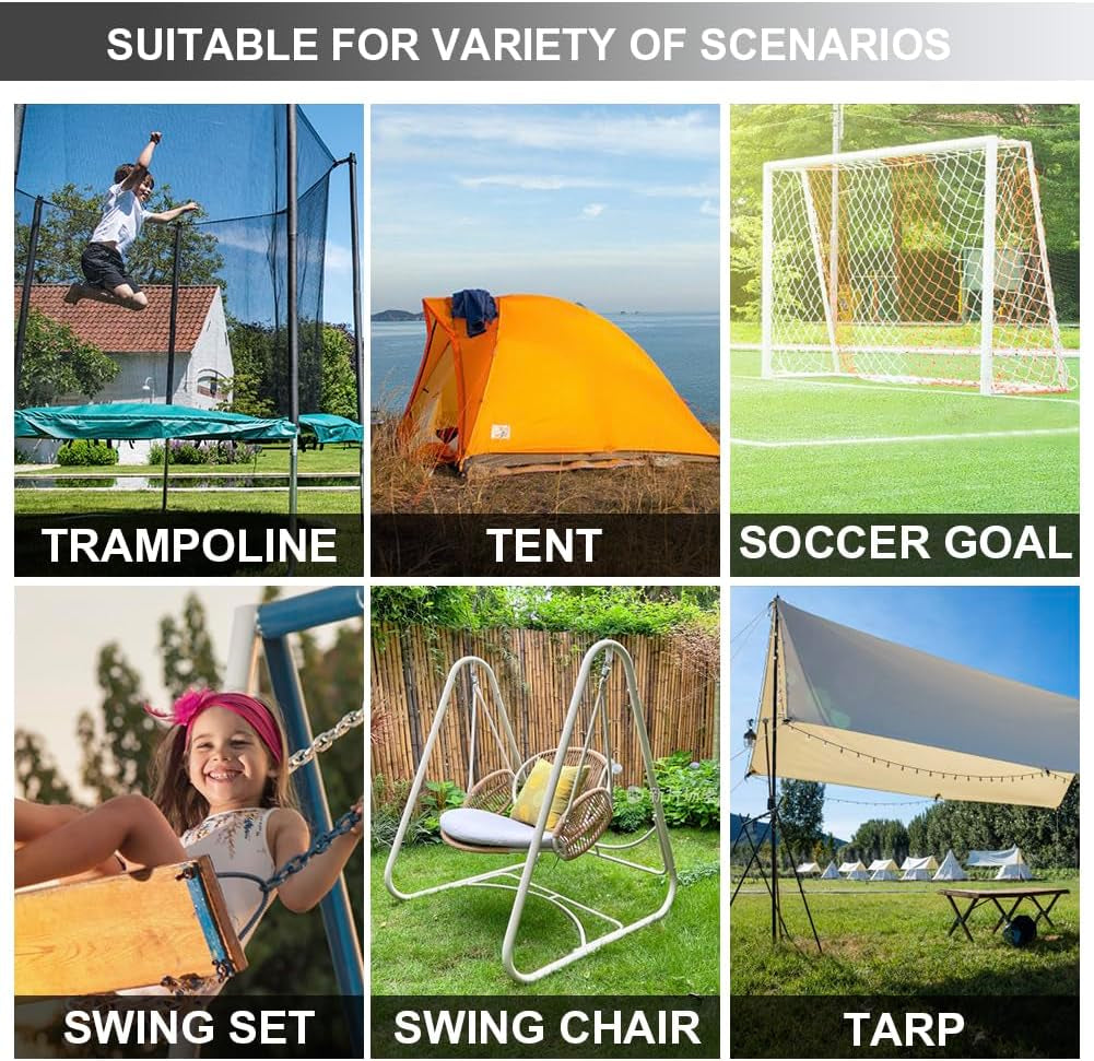Trampoline Spring Pull Tool Kit Trampoline Parts Easy Pull Tool 2 Pack (T-Hook)