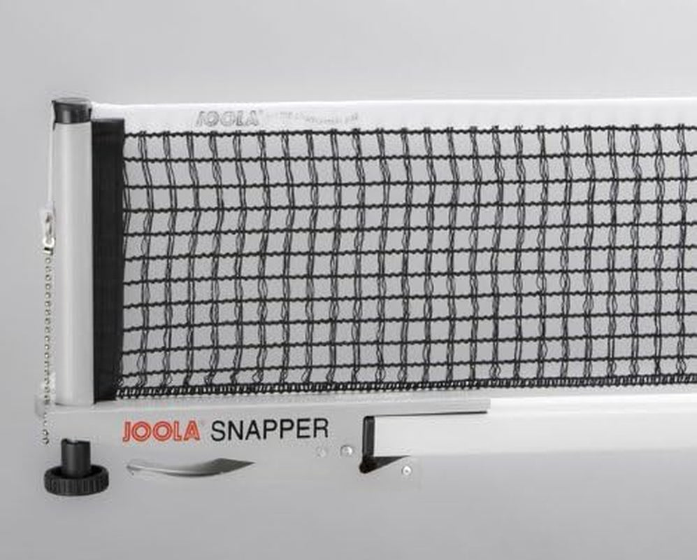 Snapper-Indoor Table Tennis Net Set Leisure Sports Height Adjustable with Locking Screw Clamping Technology Silver/Black, One Size