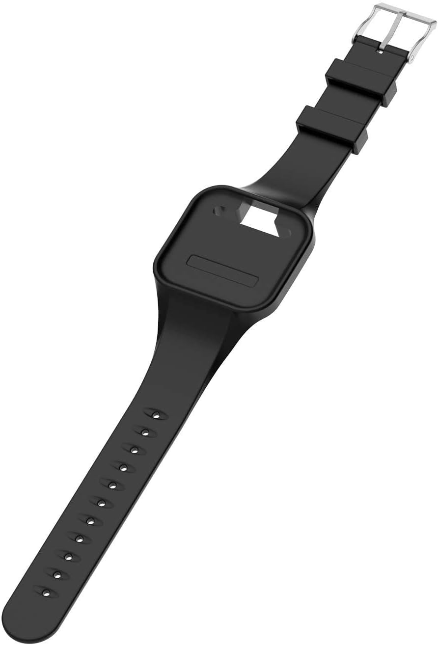 Accessory Wristband Replacement Intended for Voice, Intended for Voice 2, Intended for Voice + Golf GPS Rangefinder, Soft Silicone Strap Band Intended for Voice Golf Watch Series (For Golf Buddy Voice 2/+, Black)